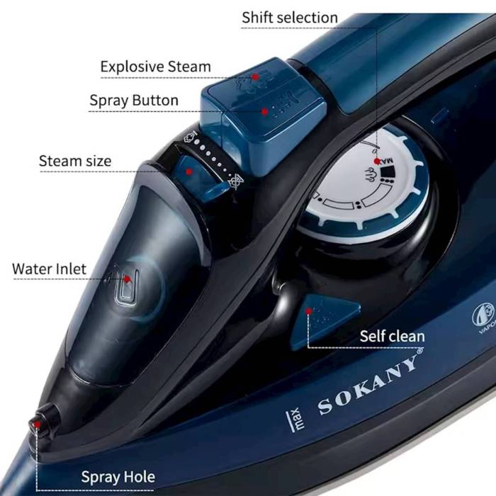 Утюг SOKANY SK-6028