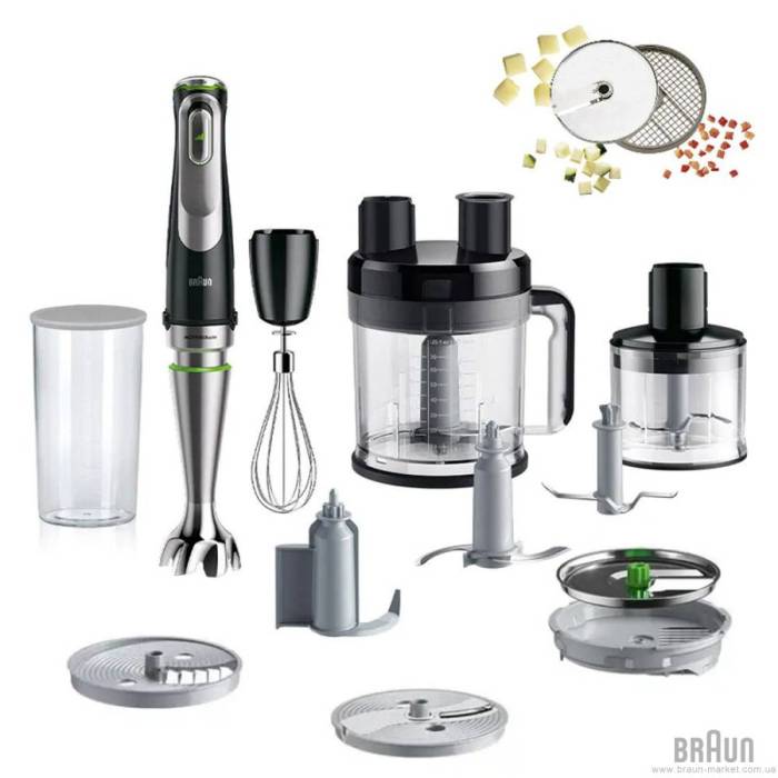 погружной блендер, Braun MQ 9195XLI, купить онлайн, быстрая доставка, Кыргызстан, Чуй, Нарын, Ыссык-Кол, Баткен, Ош, Жалал-Абад, Талас, кухонные приборы, миксер, онлайн-шопинг.