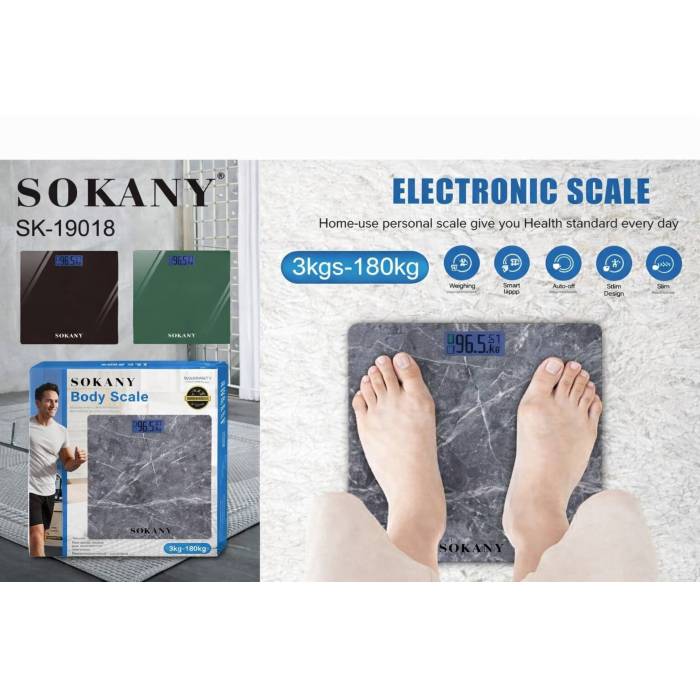 Электронные напольные весы Sokany SK-19018