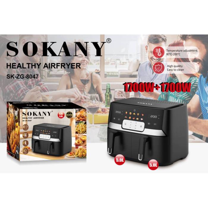 Аэрофритюрница SOKANY SK-ZG-8047