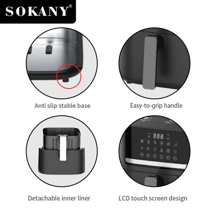 Аэрофритюрница SOKANY SK-10040