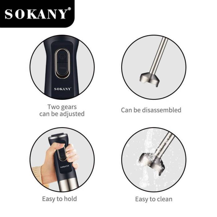 Погружной блендер SOKANY SK-DD-1810