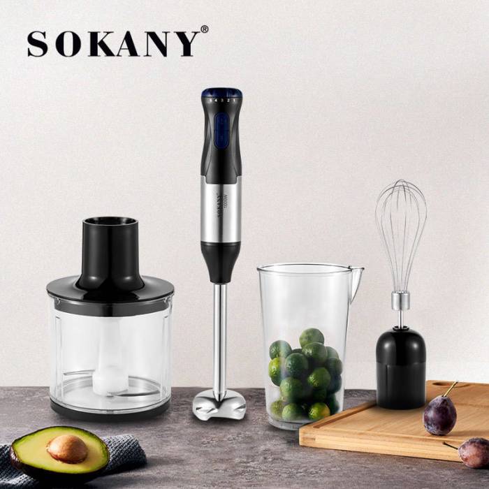 Погружной блендер SOKANY SK-1711-4