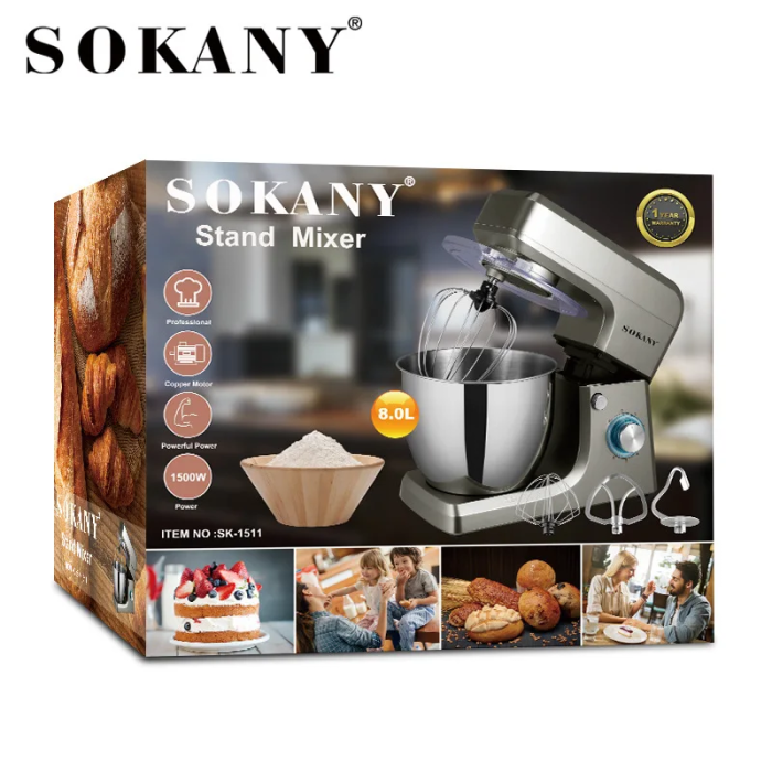 Стационарный миксер SOKANY SK-1511