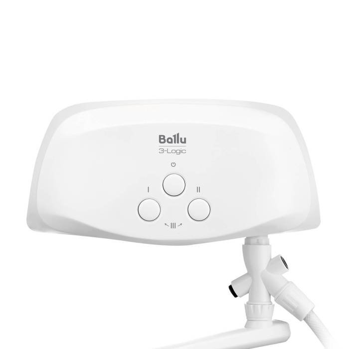 Проточный водонагреватель Ballu 3-Logic TS (3,5 kW) - кран+душ