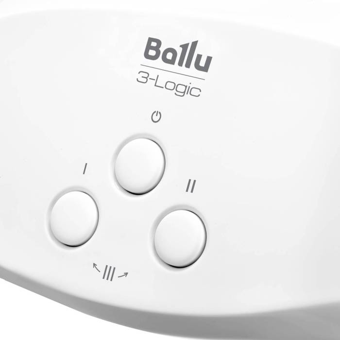 Проточный водонагреватель Ballu 3-Logic TS (3,5 kW) - кран+душ