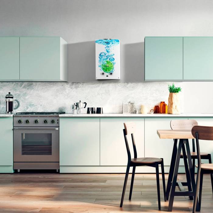 Газовая колонка Ballu GWH 10 Fiery Glass Lime