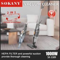 Вертикальный вакуумный пылесос SOKANY SK-3389